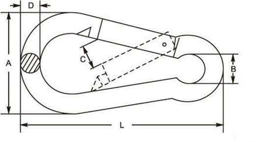 80mm-Hook-80ZP,Leon De Oro,8888332634